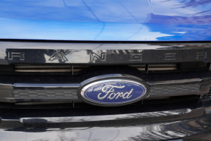 blue 2020 Ford Ranger Grill