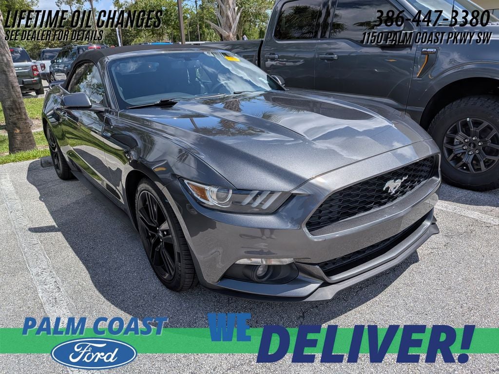 2015 Ford Mustang EcoBoost Convertible Premium's photo