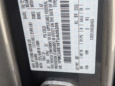 2026 Ford Escape Plug-In Hybrid Base