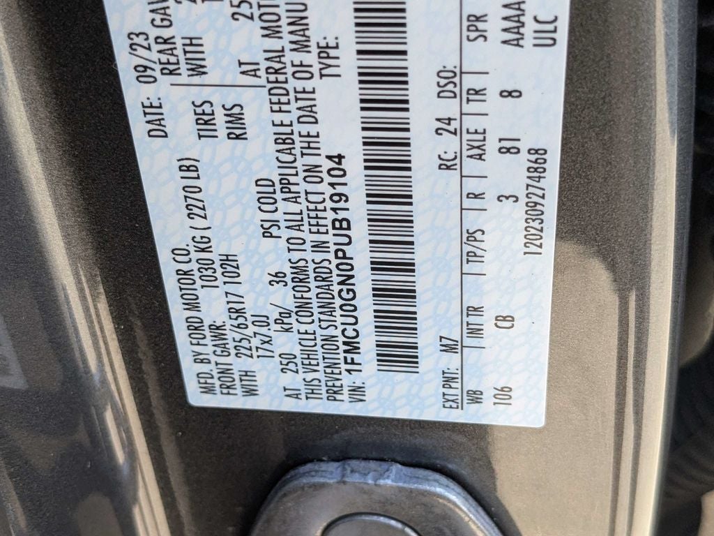 2023 Ford Escape Active