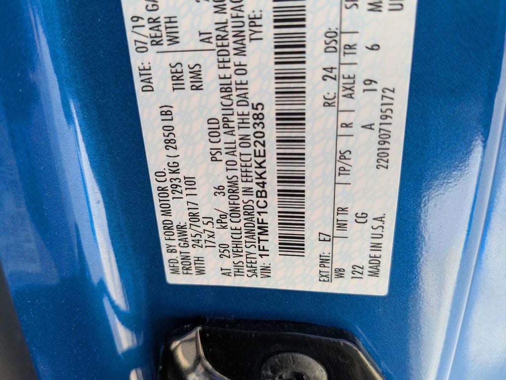 2019 Ford F-150 XL