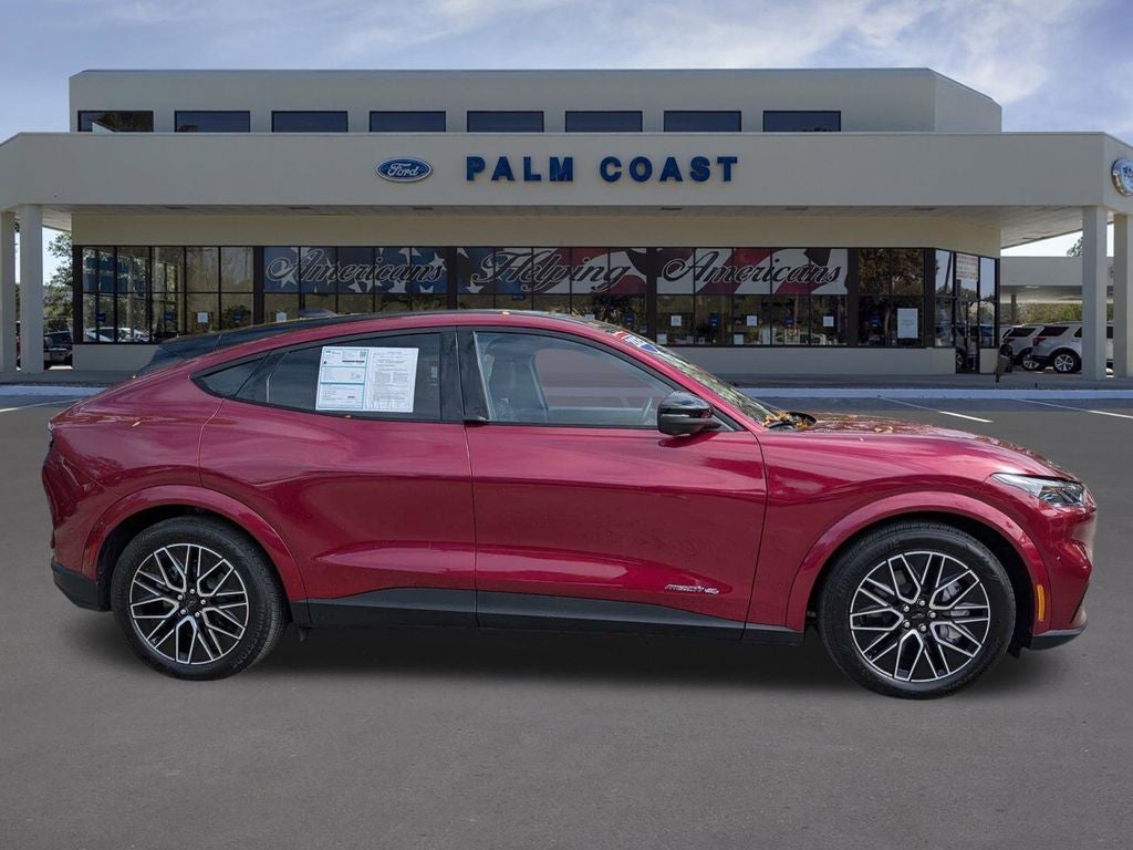 Used 2025 Ford Mustang Mach-E Premium AWD with VIN 3FMTK3SU7SMA05782 for sale in Palm Coast, FL