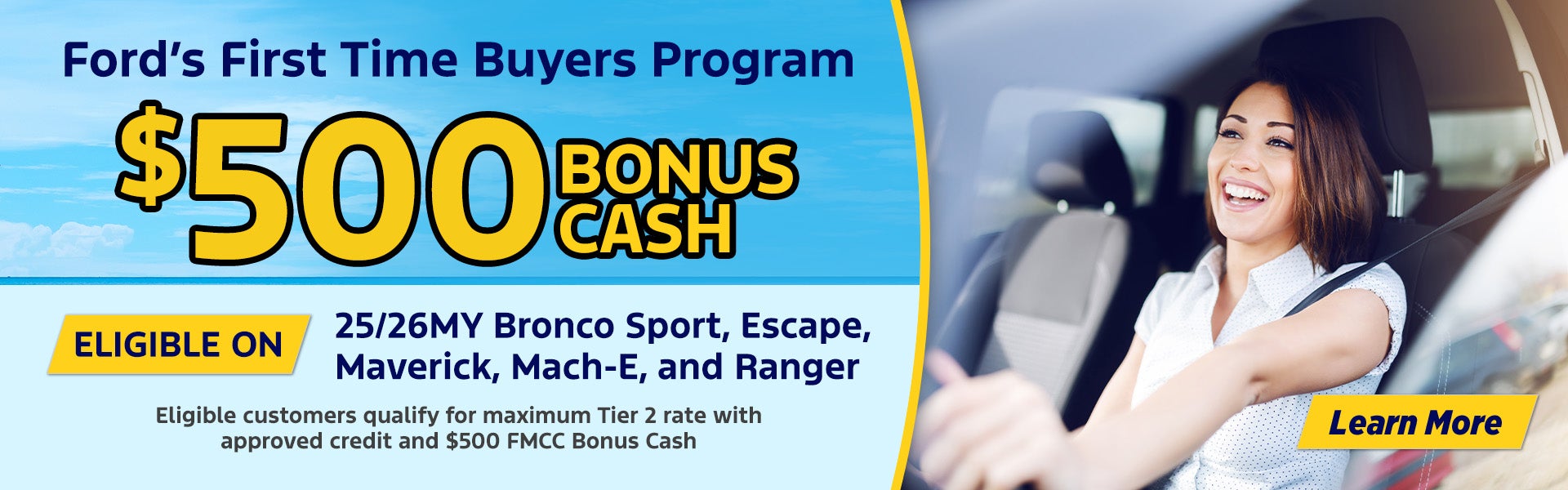 Special Offer for First Time Buyers